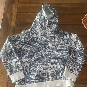 Under Armour Blue and White Kids Hoodie